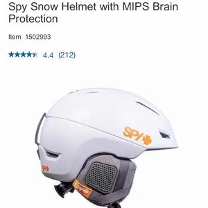 NWT SPY Snow Sports Helmet